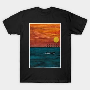 Lake Maracaibo Sunset T-Shirt